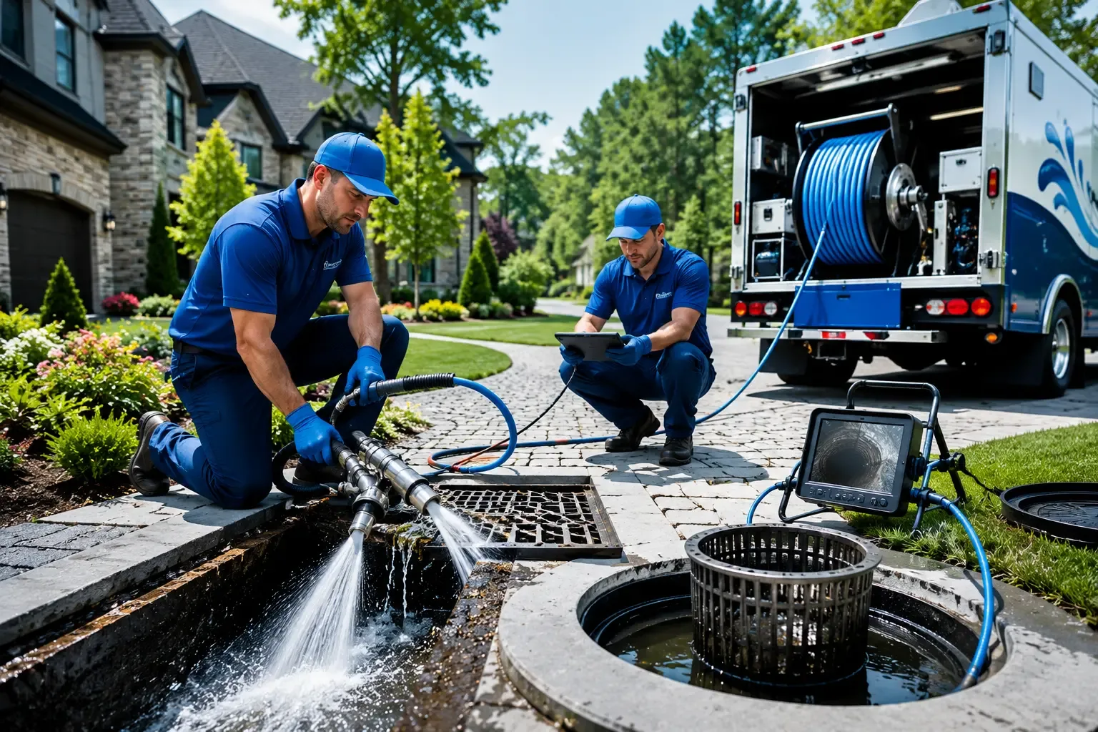 Local outdoor drain cleaning professionals in Laurel, NE